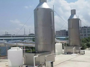 脱硫塔气旋塔湿式喷淋塔废气处理设备高效净化处理废气处理1